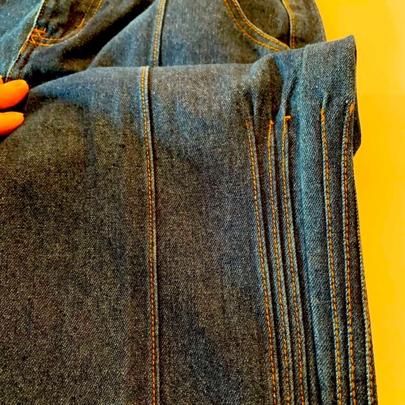 Pretty Little Thing Women’s Jeans High Rise Straight Leg Elasticated Hem Sz 2 - Picture 8 of 16